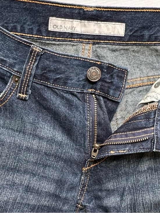 Old Navy Jeans Womens Bootcut 2009 Low Rise Dark Wash Blue Denim 30” Inseam Sz 2 - Picture 15 of 16
